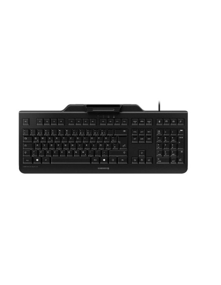 Klawiatura Cherry Secure Board 1.0 Z Nfc, Czytnik Kart Smart Card (Ccid), Usb, Wielka Brytania, Przełącznik Kluczykowy: Cherry L