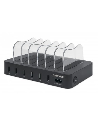Manhattan 6-Portowa Stacja Zasilająca 6X Usb-A 5V