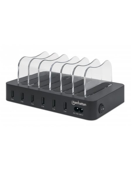 Manhattan 6-Portowa Stacja Zasilająca 6X Usb-A 5V