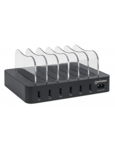 Manhattan 6-Portowa Stacja Zasilająca 6X Usb-A 5V