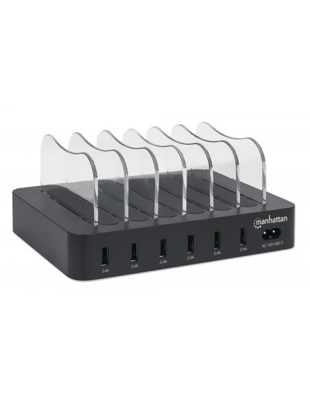 Manhattan 6-Portowa Stacja Zasilająca 6X Usb-A 5V