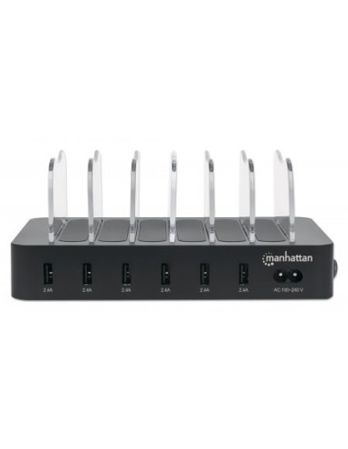 Manhattan 6-Portowa Stacja Zasilająca 6X Usb-A 5V