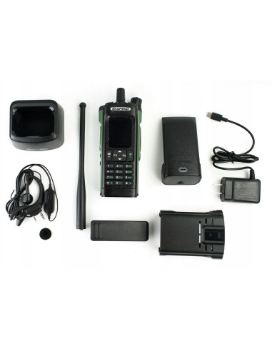 Radiotelefon Baofeng Dm-32E Htq Dmr Fm Gps+ Aprs Usb-C + Pasmo Lotnicze