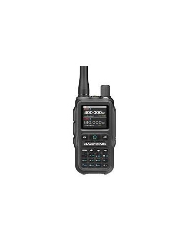 Krótkofalówka Baofeng Uv-5R Eu Mini Usb-C Bluetooth Vhf Uhf Pasmo Lotnicze Grey (Antena 15Cm)