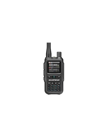 Krótkofalówka Baofeng Uv-5R Eu Mini Usb-C Bluetooth Vhf Uhf Pasmo Lotnicze Grey (Antena 15Cm)