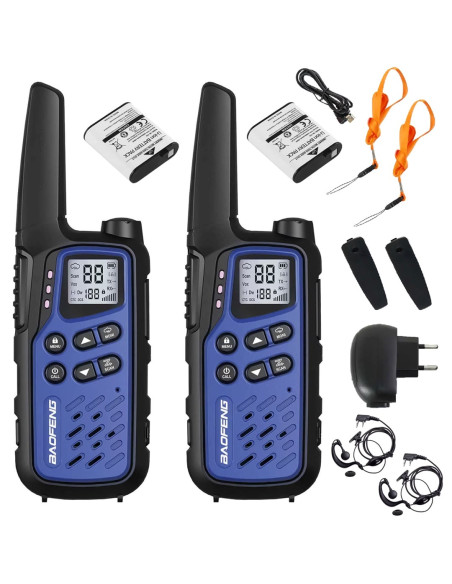 Krótkofalówka Baofeng Bf-T25E Dark Blue, 2 Sztuki