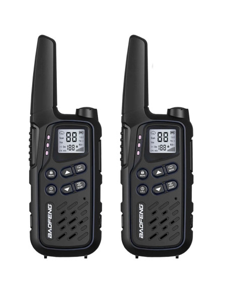 Krótkofalówka Baofeng Bf-T25E Czarna, 2 Sztuki