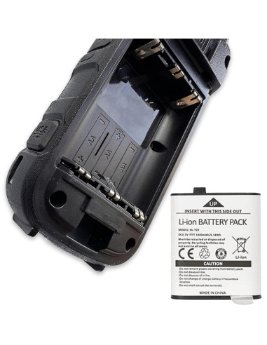Krótkofalówka Baofeng Bf-T25E Czarna, 2 Sztuki