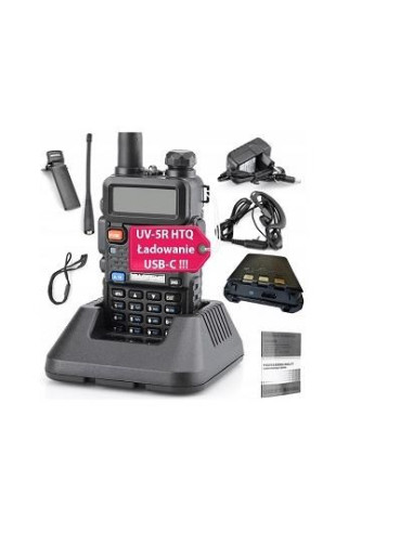 Krótkofalówka Baofeng Uv-5R Htq Usb-C