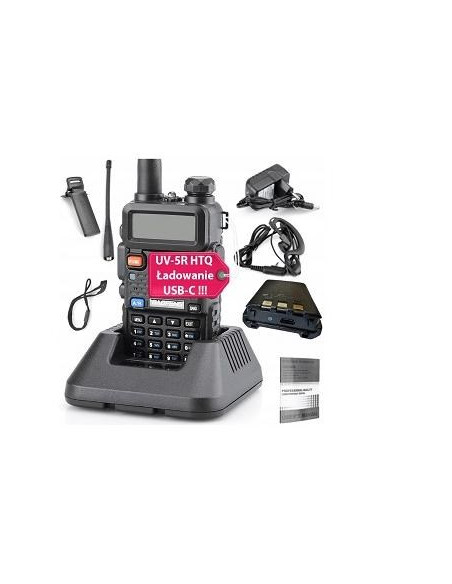 Krótkofalówka Baofeng Uv-5R Htq Usb-C