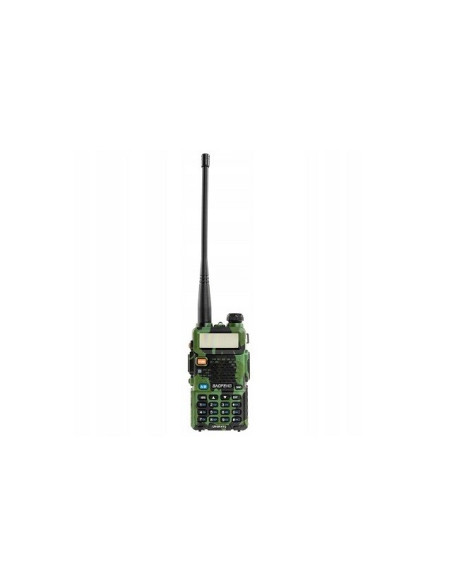 Krótkofalówka Baofeng Uv-5R Htq 1800Mah Camo, Radiotelefon Walkie Talkie Skaner Kamuflaż