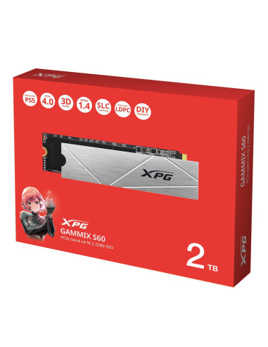 Adata Dysk Ssd Gammix S60 2Tb Pcie Gen4 M.2