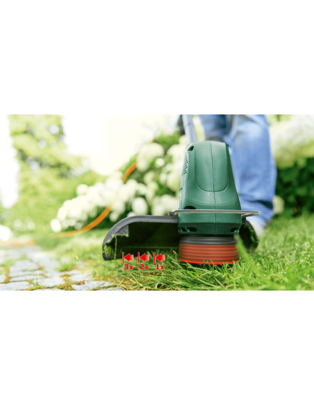 Bosch Easygrasscut 23 23 Cm 280 W Prąd Przemienny Czarny, Zielony