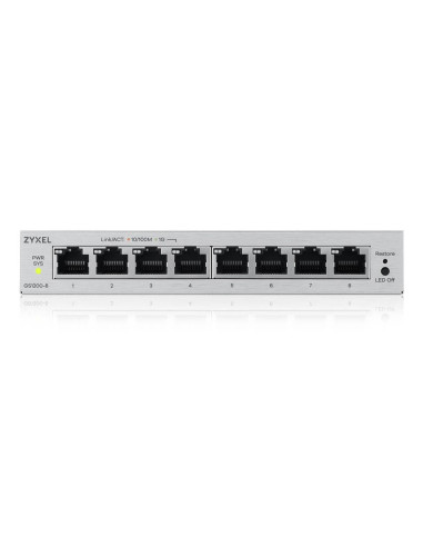 Switch Zyxel Gs1200-8 V3 8P Managed Gigabit
