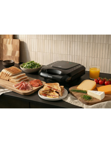 Promis Sandwich-Toster Na 4 Kanapki, Czarny Stp25