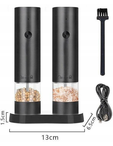 Promis Zestaw Młynków Usb Z Podstawką Mp34Duo
