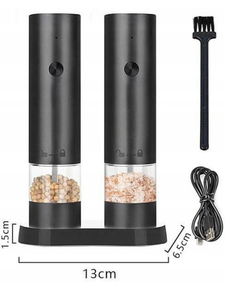 Promis Zestaw Młynków Usb Z Podstawką Mp34Duo