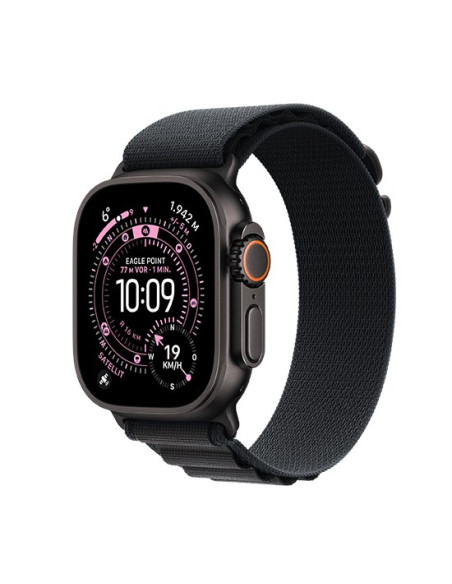 Smartwatch Apple Watch Ultra 3 (2025) Lte 49Mm Titanium Case Z Alpine Loop Medium - Czarny