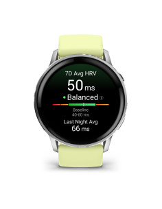 Smartwatch Garmin Venu 4 45Mm Gray Silver Citron 2