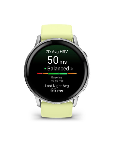 Smartwatch Garmin Venu 4 45Mm Gray Silver Citron