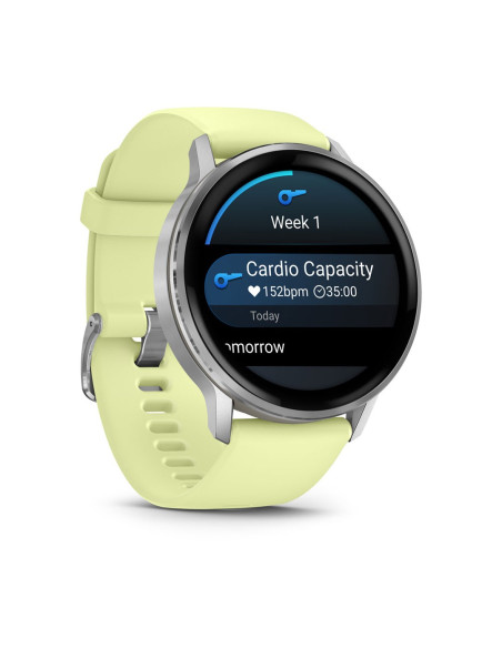 Smartwatch Garmin Venu 4 45Mm Gray Silver Citron