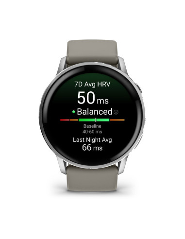 Smartwatch Garmin Venu 4 45Mm Silver Silver Gray