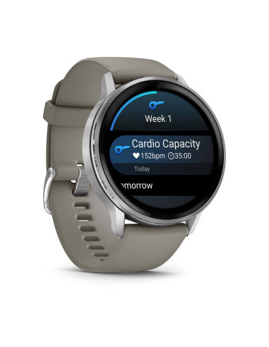 Smartwatch Garmin Venu 4 45Mm Silver Silver Gray