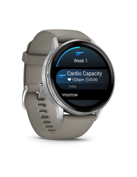 Smartwatch Garmin Venu 4 45Mm Silver Silver Gray