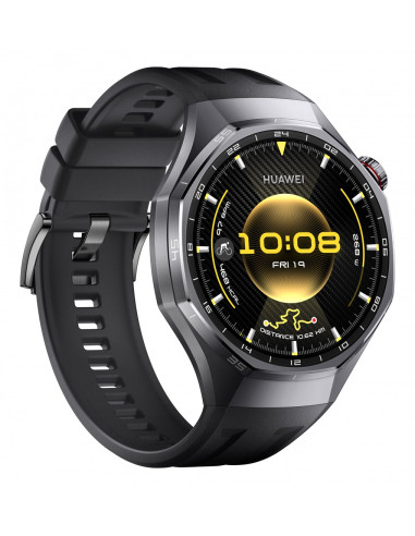Inteligentny Zegarek Huawei Watch Gt 6 Pro 46Mm | Gps (Satelitarny) | Dioda Amoled | 1,47 Cala | Wodoodporny | Czarny