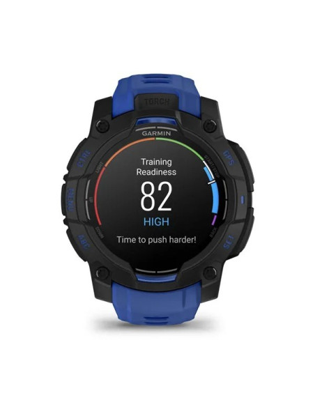 Smartwatch Garmin Instinct 3 Amoled 45Mm Black/Bolt Blue