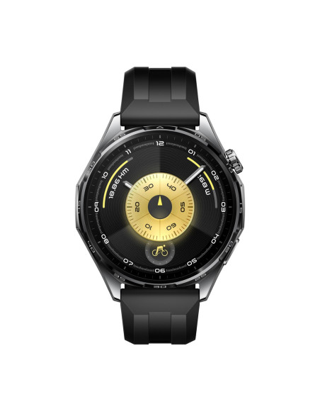 Zegarek Huawei Watch Gt 6 46Mm Inteligentny Z Gps I Amoled, Wodoodporny, Czarny