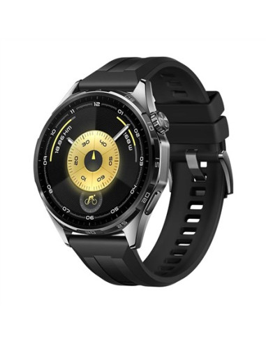 Zegarek Huawei Watch Gt 6 46Mm Inteligentny Z Gps I Amoled, Wodoodporny, Czarny