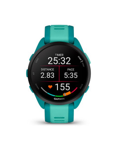 Zegarek Sportowy Garmin Forerunner 165 Music Amoled 43Mm Turquoise Aqua 2