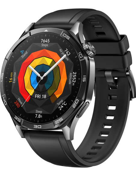 Huawei Watch Gt 5 46Mm Vili-B19F | Smart Watch | Gps (Satellite) | Amoled | 1.43 Inches | Black