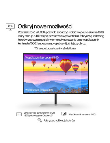 Monitor Hp Led 24”S7 Pro 724Pu (8Y2F7Aa) 100Hz