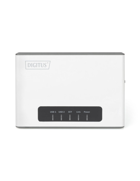 Digitus Serwer Sieciowy Wielofunkcyjny, Bezprzewodowy 2-Portowy, Usb 2.0, 300Mbps Dn-13024