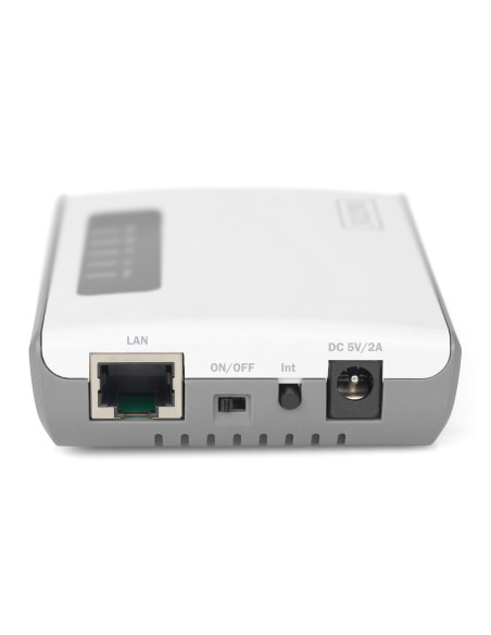 Digitus Serwer Sieciowy Wielofunkcyjny, Bezprzewodowy 2-Portowy, Usb 2.0, 300Mbps Dn-13024