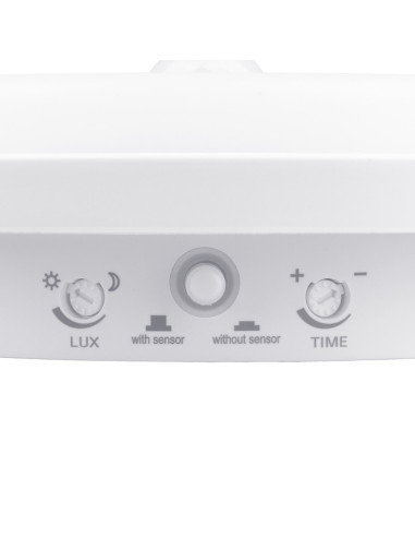 Maclean Lampa Led Z Czujnikiem Ruchu, Czujnik Pir, Kolor Biały, 10W, Ip65, 1000Lm, Barwa Neutralna Mce525 W