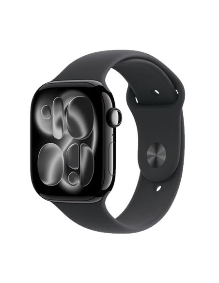 Zegarek Apple Watch Series 11 (2025) Gps 46Mm Jet Black Aluminiowa Koperta Z Paskiem Sportowym S/M