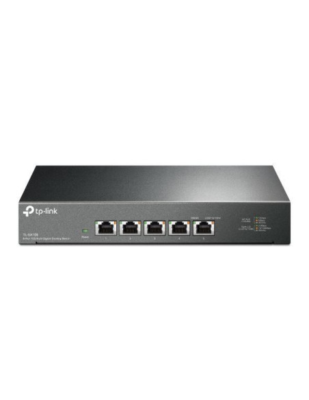 Tp-Link Tl-Sx105 Łącza Sieciowe Nie Zarządzany 10G Ethernet (100/1000/10000) Czarny