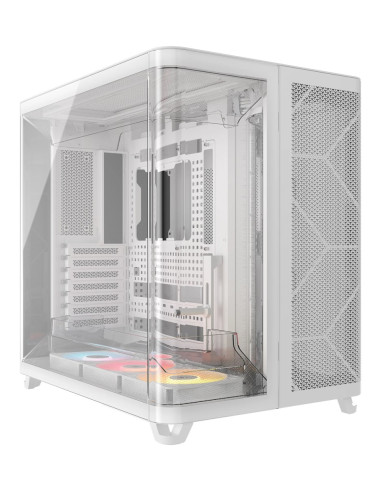 Corsair Air 5400 Rs-R Argb Pc-Case, Midi Tower, Szkło Hartowane, Rgb - Białe, 2X Wentylatory 120 Mm W Zestawie