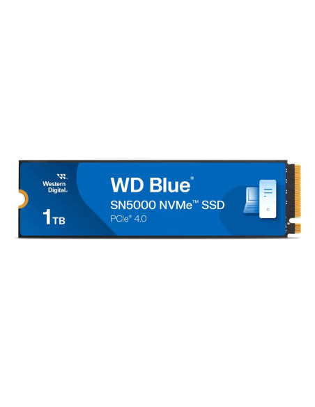 1Tb Wd Blue Sn5000 Nvme Ssd/Pcie Gen 4.0 Up To 5150 Mb/S Rs