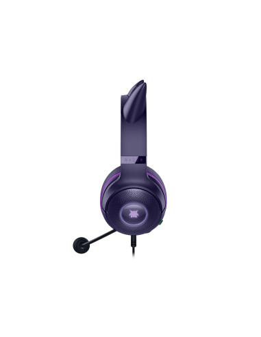 Zestaw Słuchawkowy Razer Kraken Kitty V2 Przewodowe Nauszne Mikrofon Redukcja Szumów Edycja Gengara