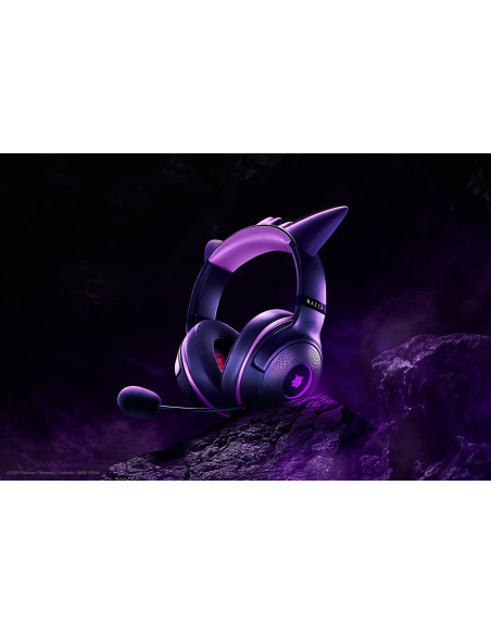 Zestaw Słuchawkowy Razer Kraken Kitty V2 Przewodowe Nauszne Mikrofon Redukcja Szumów Edycja Gengara