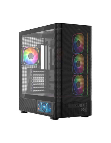 Modecom Obudowa Volcano Aq 400 Argb Midi Czarna