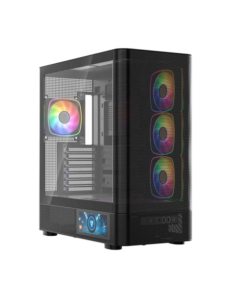 Modecom Obudowa Volcano Aq 400 Argb Midi Czarna