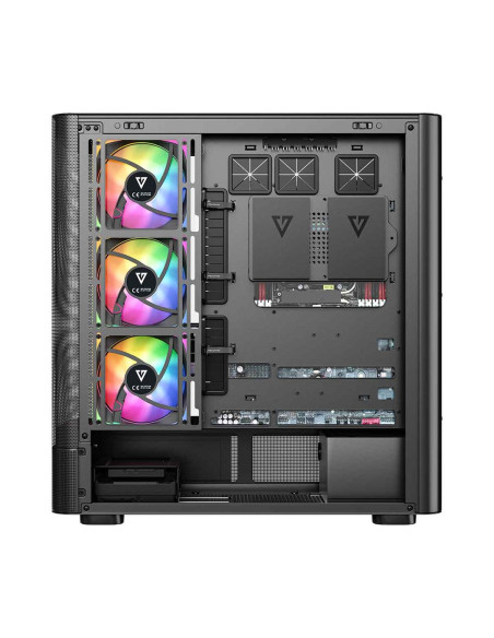 Modecom Obudowa Volcano Aq 400 Argb Midi Czarna