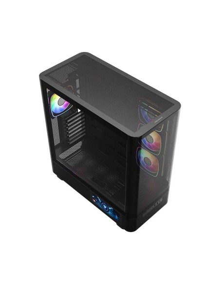 Modecom Obudowa Volcano Aq 400 Argb Midi Czarna