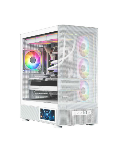 Modecom Obudowa Volcano Aq 400 Argb Midi Biała