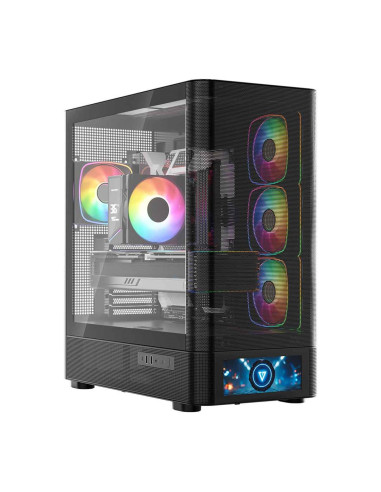 Modecom Obudowa Volcano Aq 500 Argb Midi Czarna